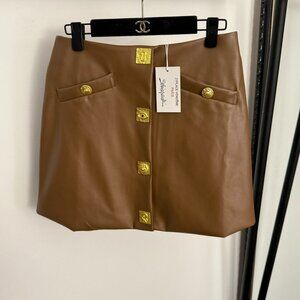 Schiaparelli high-waisted mini skirt